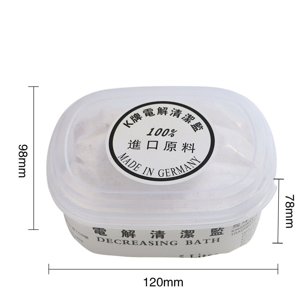 Electrolytic Cleaning Salt Cleaning And Degreasing Of Jewelry Surface Before Plating Jewelry Electrolysis