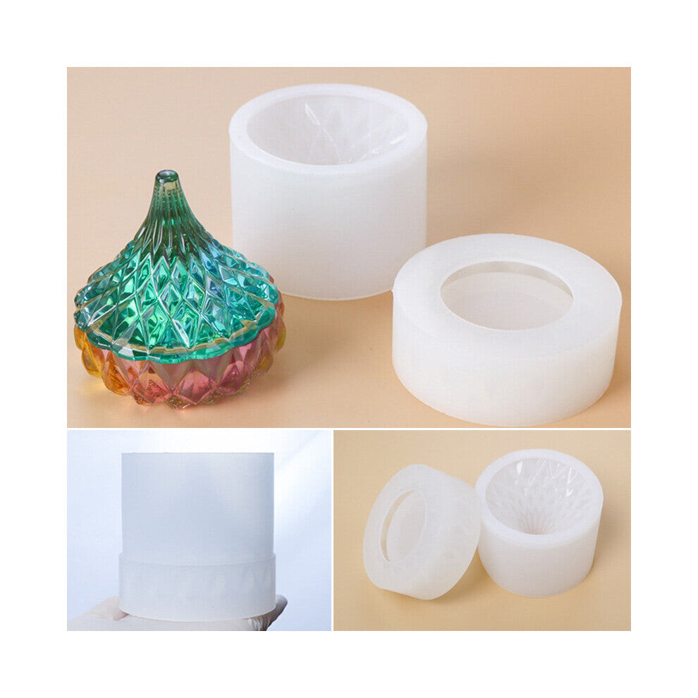 1 Set Arrivals DIY Resin Epoxy Water Drop Storage Box Mould Jewellery Holder Box Mold Home Desktop Decoration