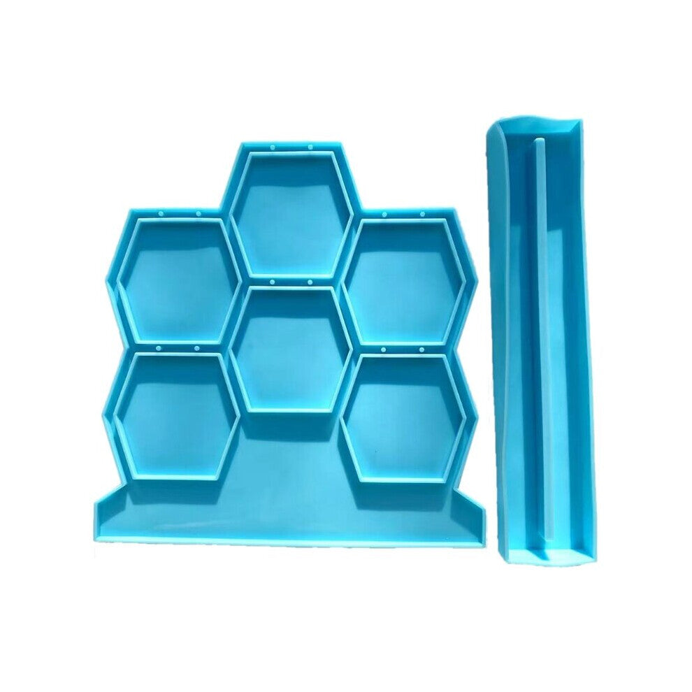 DIY Honeycomb Earring Rack Used in Refrigerator Oven and Microwave Oven Christmas Birthday for Family