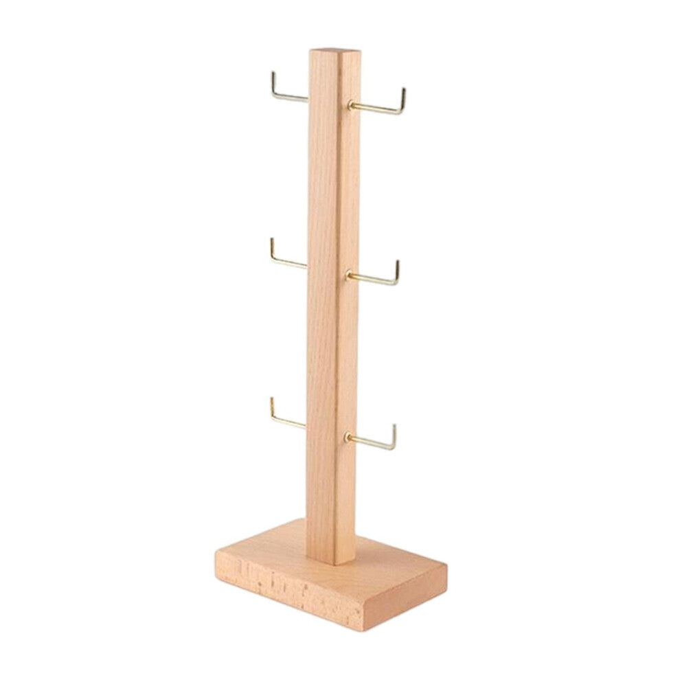 Headband Holder stand Storage Rack Beech for Watch Tabletop Hanging