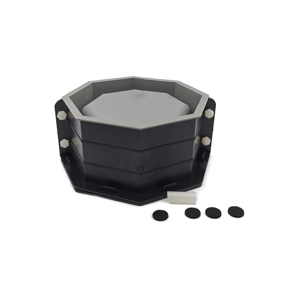 Silicone Molds Concrete Flower Pots Large Planter Mold Octagonal DIY Pots Cement Molds for Succulent Soap-Candle Holder