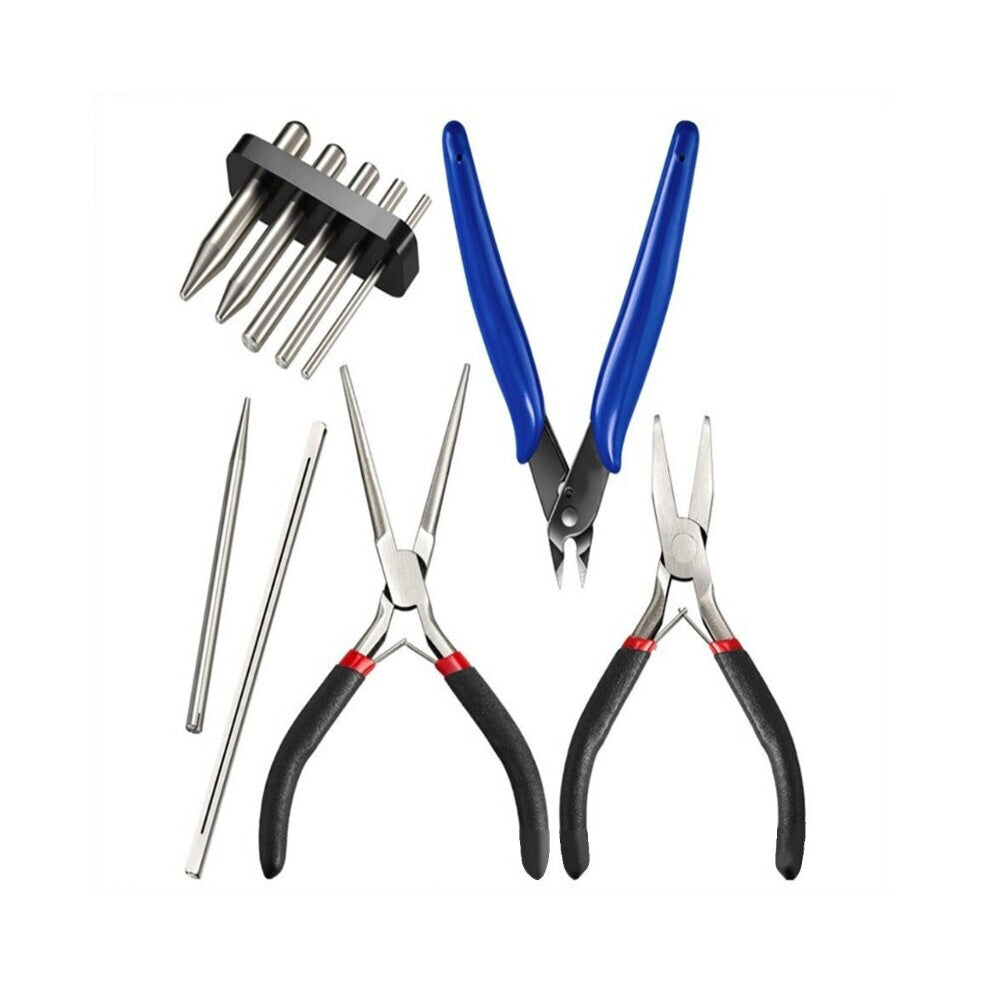 Multi-function Metal Model Bending Tools Kit for 3D Jigsaw Jewelry Puzzles Assembly Basic Model Building Repairing