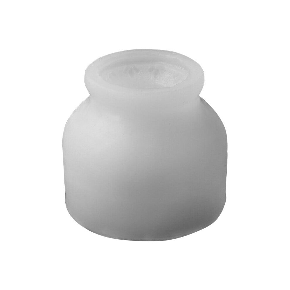 Retro Flower Pot Epoxy Resin Silicone Mold 3D Roman Round Succulent Plant Planter Pot Mold Concrete Cement Plaster Molds