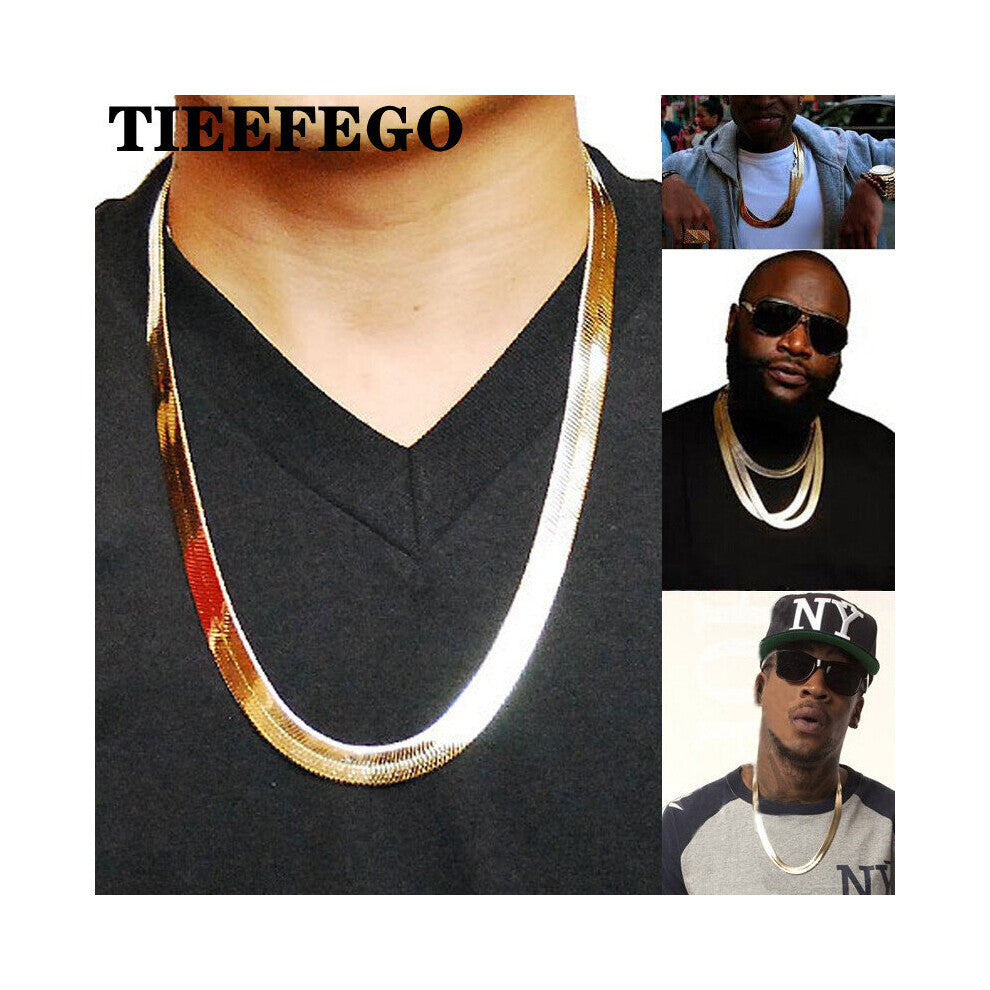 Necklace Long-Choker 10MM Vintage Casual Hip Hop Chain For Men Jewelry Maxi Necklace