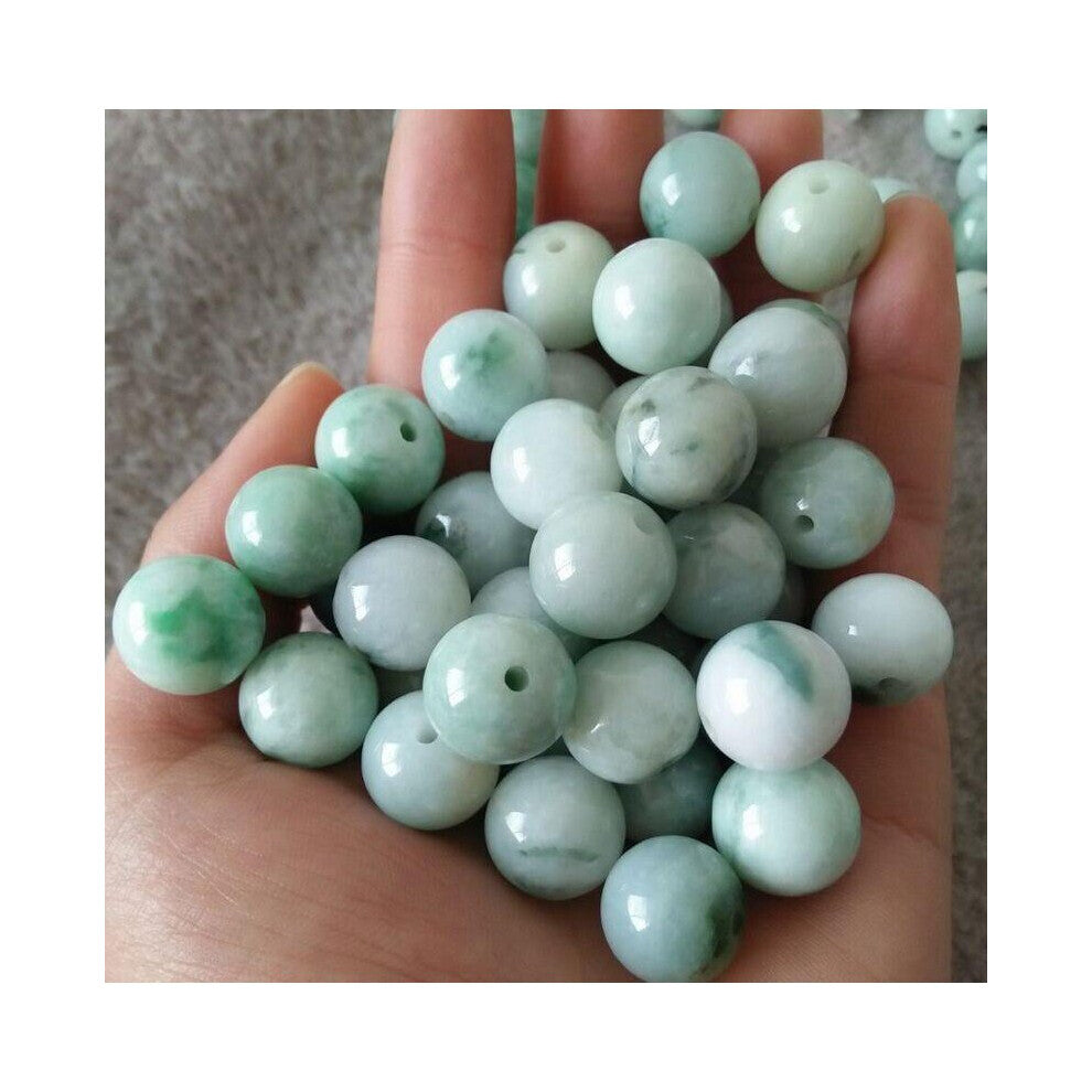 Myanmar Jadeite Beaded Necklace Women Charms Jewellery Natural Burma Jades Chokers Necklaces