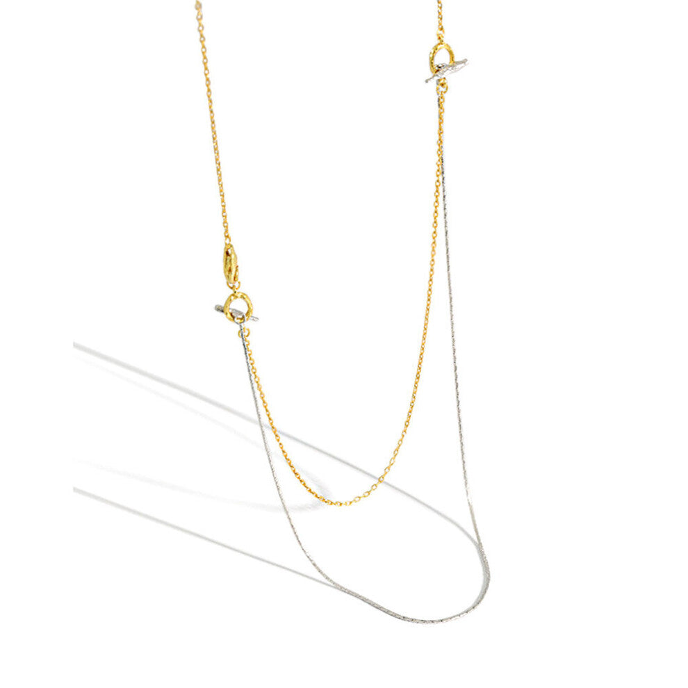 Kikichicc 925 Sterling Silver 2 Three Wearring Styles Choker Necklace Rock Punk Wedding Jewelry