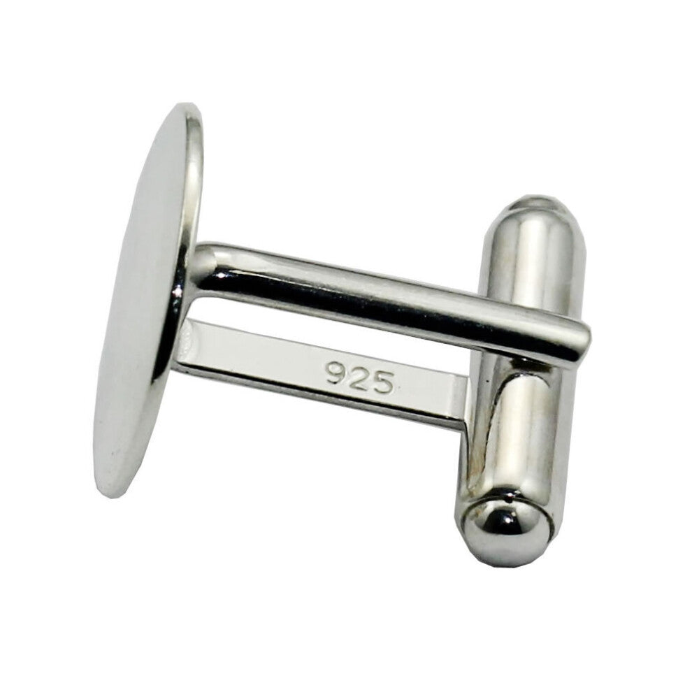 Cufflinks For Mens 925 Sterling Silver French Business Backs Of Cufflink Accessories Wedding Formal Cufflin