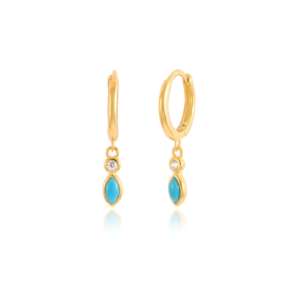 Water Drop Love Earrings For Women 925 Sterling Silver Earrings Hoops Multicolor Zircon Pendientes Plata Wedding Jewelry