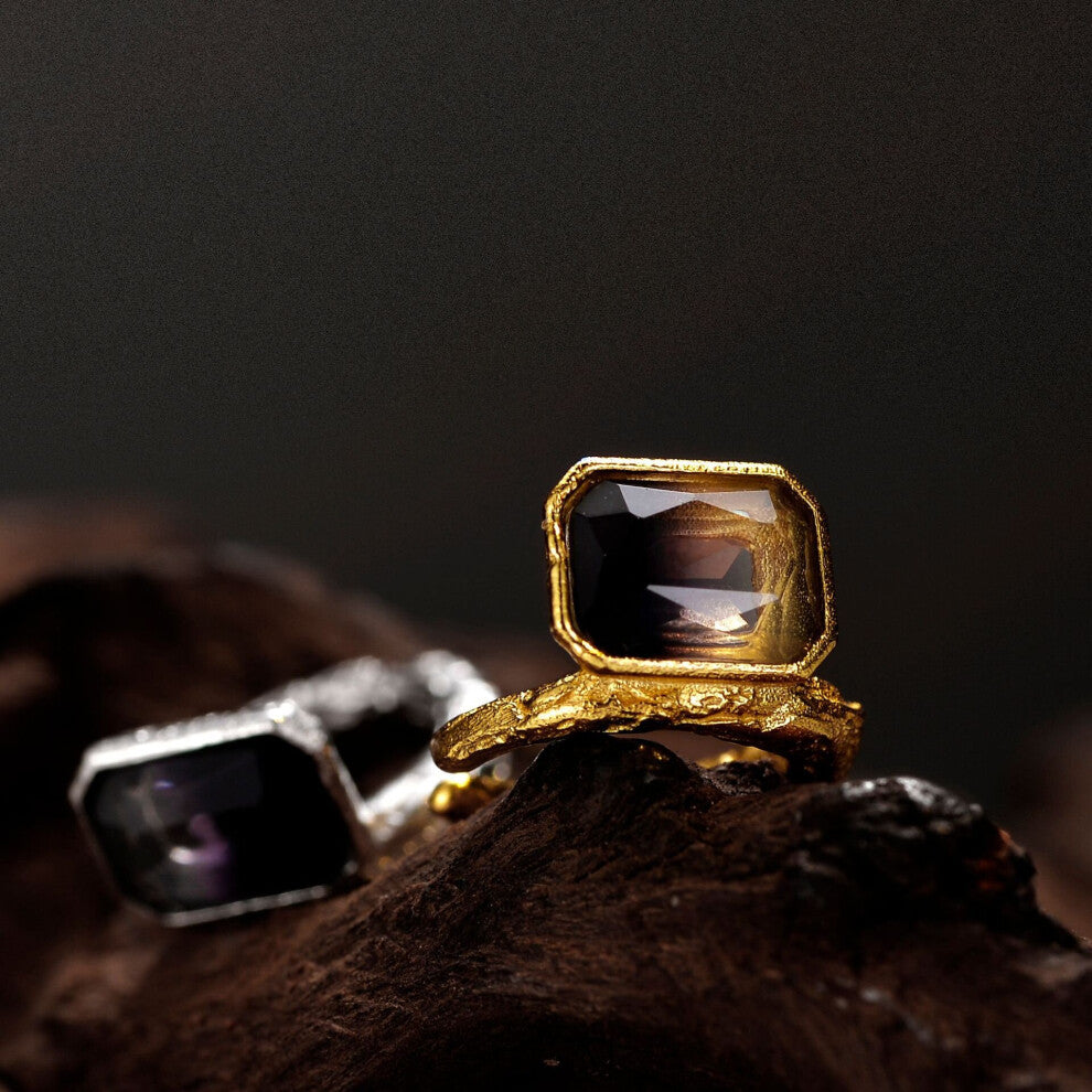 MLKENLY 1PC 925 Sterling Silver Tourmaline Ear Clip for women No Puncture Square Sugar Cube Earcuff Catilage Jewelry