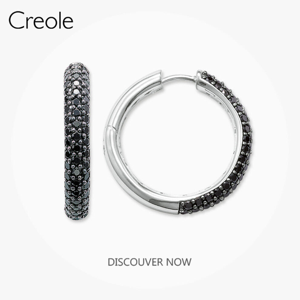 Hinged Hoops Earrings Large Round CZ Pave,2019 Accessories Jewelry 925 Sterling Silver Hyperbole Gift For Women