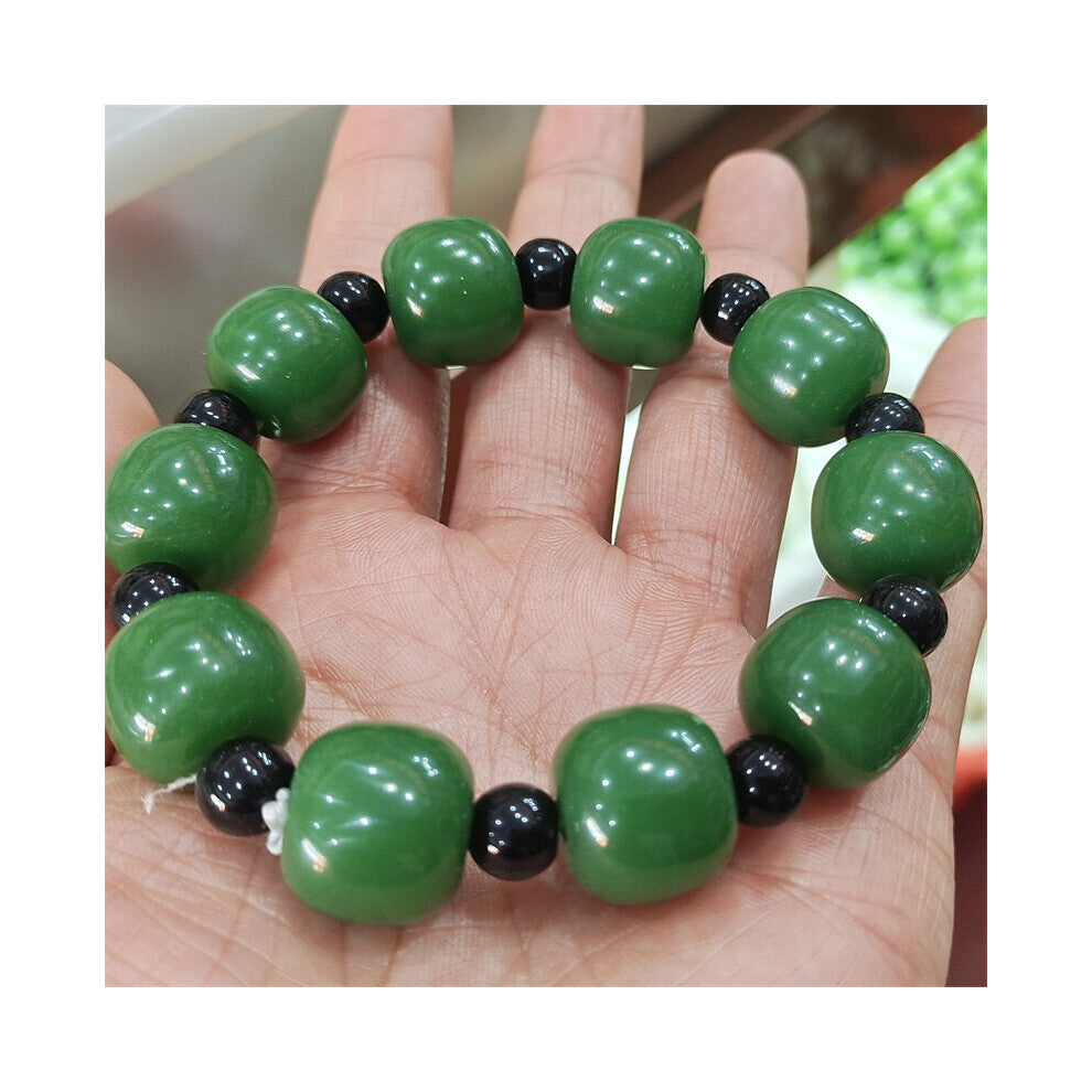 Hot Selling - Hand Hetian Jade Bracelet Jewelry Accessories Men Women Luck Gifts1