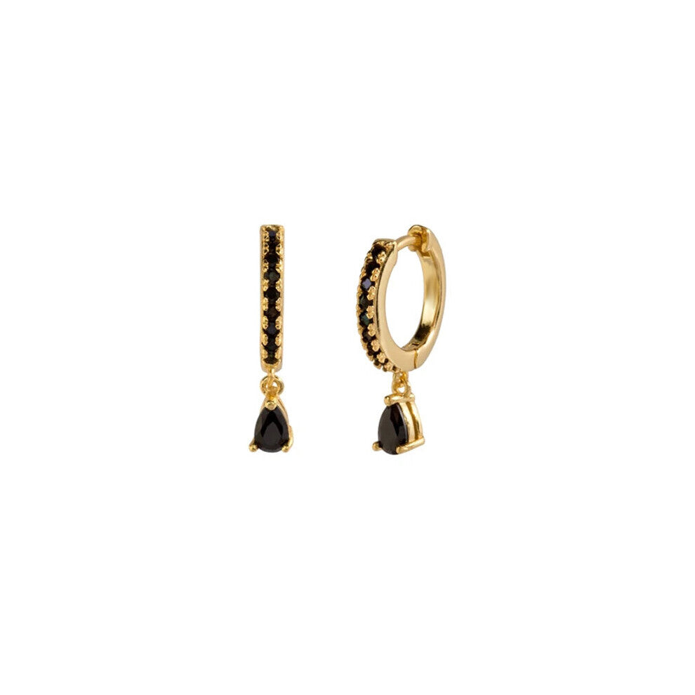 Hoops Piercing 925 Sterling Silver Earrings Earrings For Women Silver-Gold Jewelry Fashionable Zircon Lurury Diamond