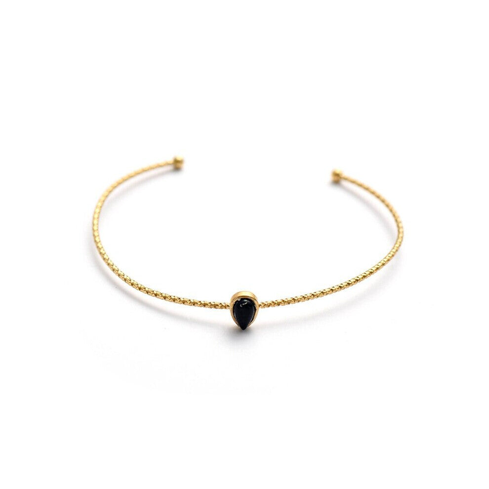 BT853 Fine Jewelry Party Birthday Wedding Gift Turquoise Titanium Stainless Steel Cuff BraceletBangle