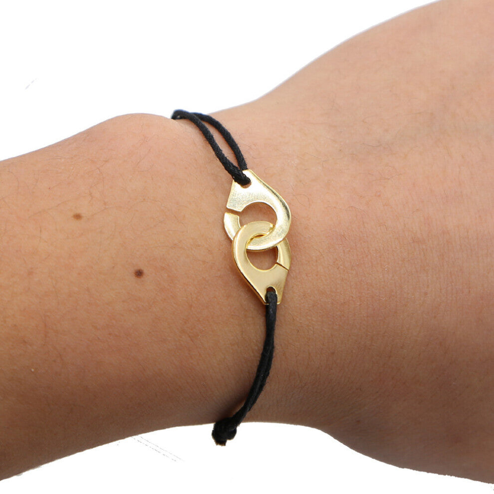 100% 925 sterling silver handcuff DIY leather rope jewelry for men hiphop pave cz sparking handcuff bracelet