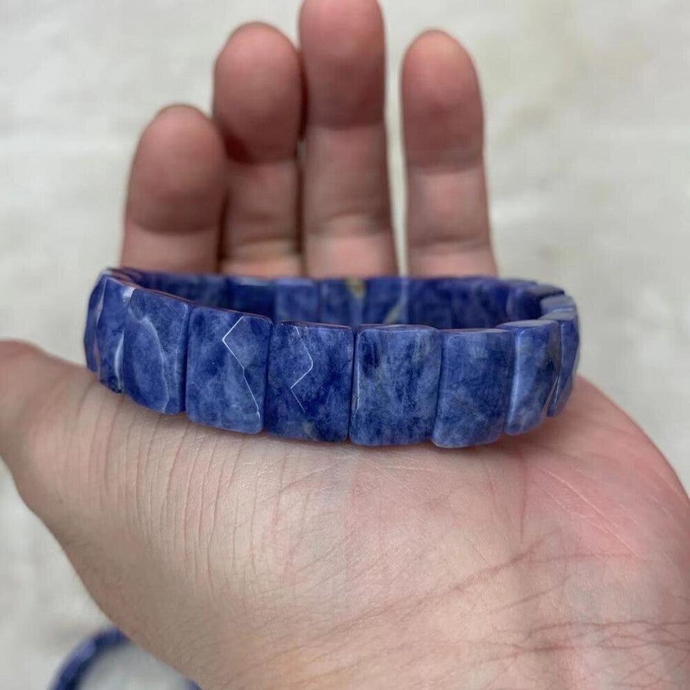 sodalite gemstone bracelet DIY charming jewelry for woman for !