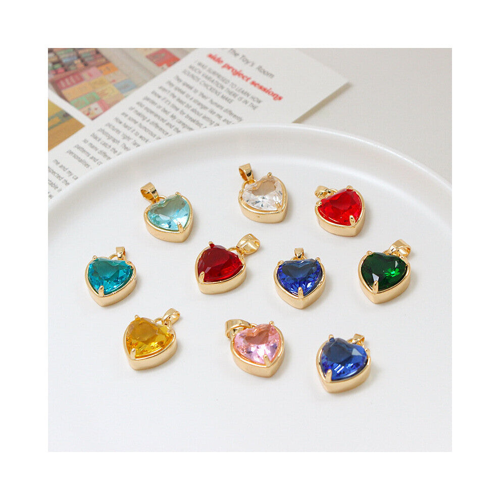 925 Silver Colorful Lovely Cup Enameled Pendant6 Fit DIY Necklace Product Jewelry For Women