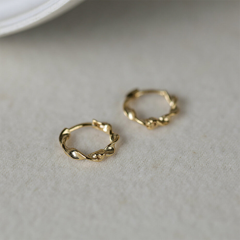 Boako 925 sterling silver Small Hoops Earring For Women Piercing Ear twist pattern Cartilage Circle Ear jewelry plata 925