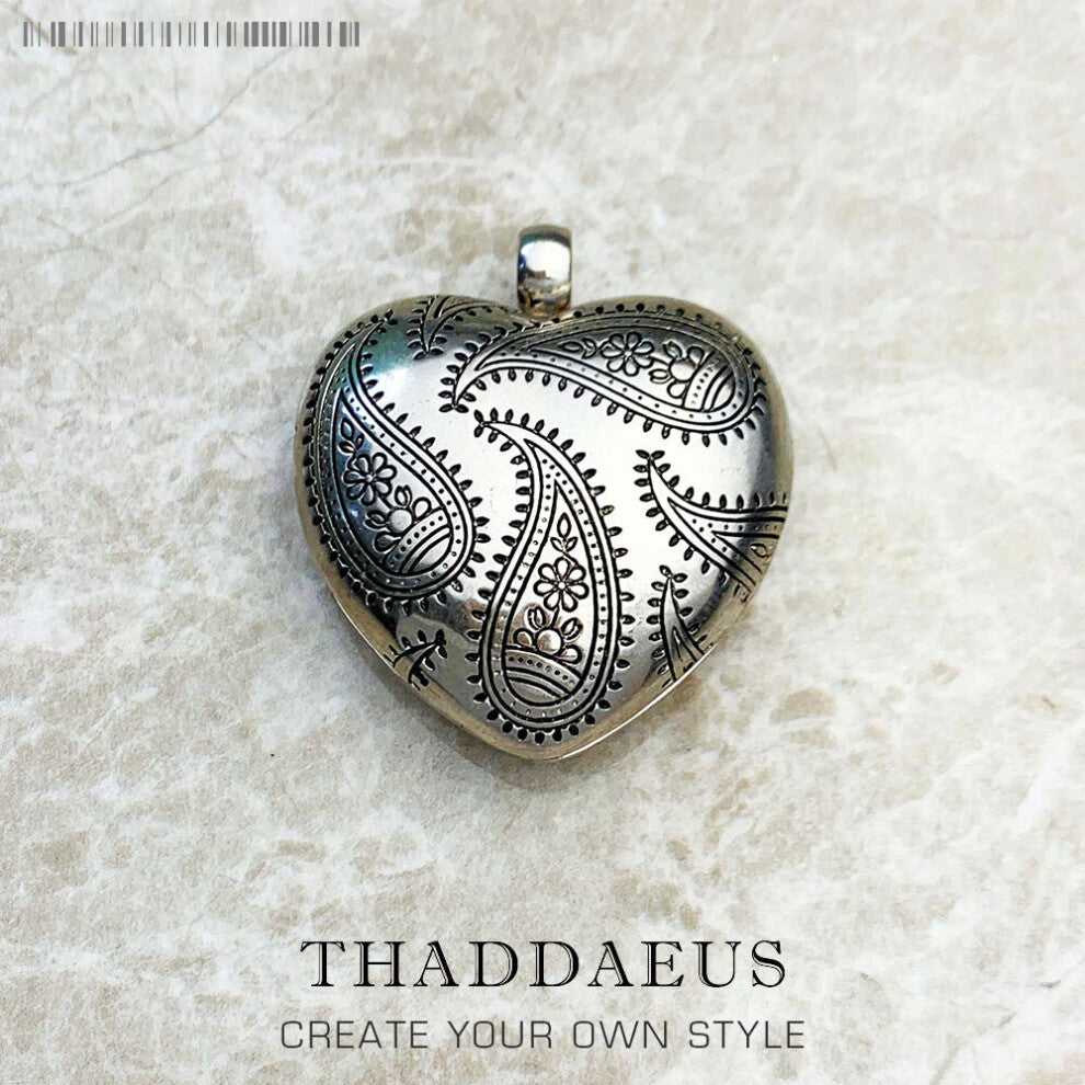 Pendant Large Heart Locket,2021 Spring Fine Jewelry Europe 925 Sterling Silver Accessories Romantic Gift For Woman