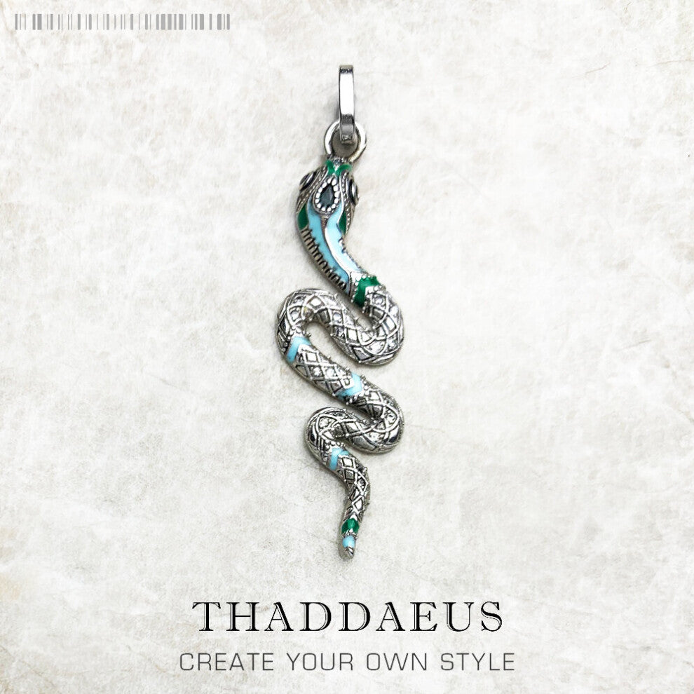 Pendants Snake Myth of the Jungle Spring Jewelry Bohemia 925 Sterling Silver Accessories Gift For Women