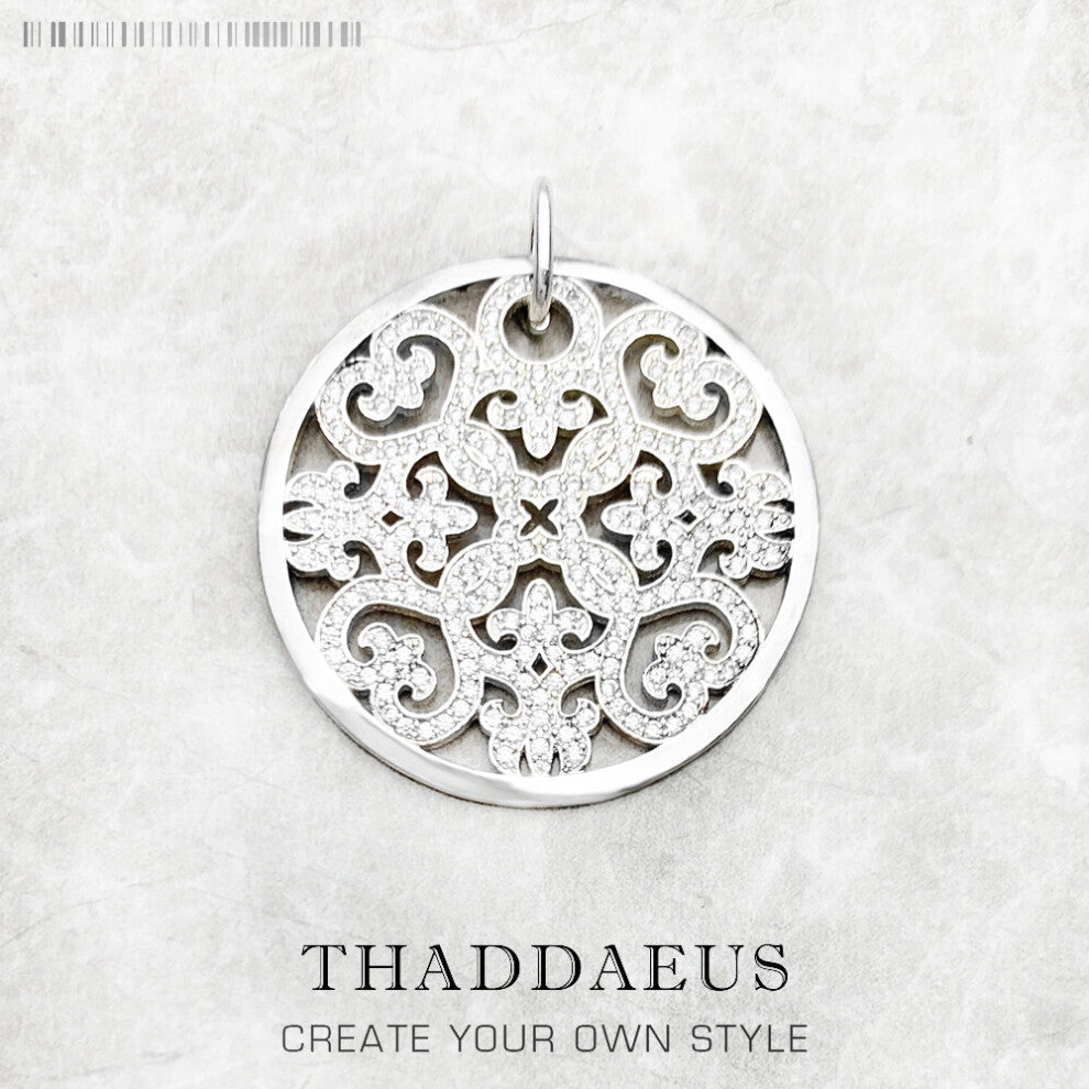 Pendant Ornament Pave Jewelry Europe 925 Sterling Silver Romantic Accessories Gift For Women