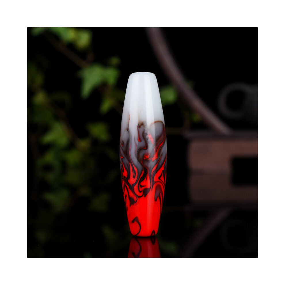 Natural Hetian Jade Dzi Beads Pendant Necklace Chinese Carved Charm Jewelry Accessories Amulet for Women Men