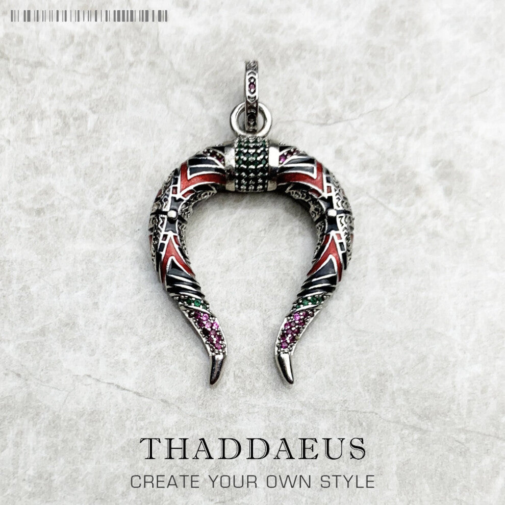 Pendant Chinese Dragon Horns Jewelry Europe Style 925 Sterling Silver Accessories Gift For Women & Men