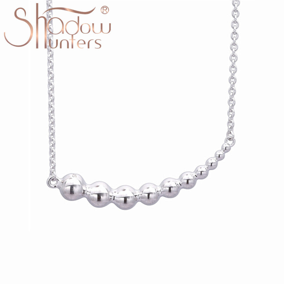 Vintage 925 Sterling Silver Charms Pendant Necklaces For Women Party Silver 925 Jewelry Accessories