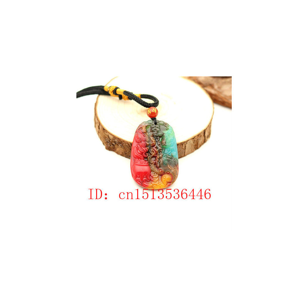 Chinese Jade Treasure Toad Pendant Jadeite Necklace Charm Jewellery Accessories Hand-Carved Licu Amulet