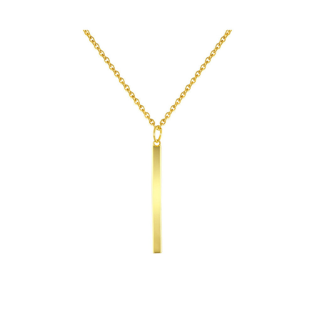 100% Real 925 Silver Chain Clavicle Chains Necklaces Geometric Rectangle Lady Accessories Pendant Woman Wedding Party