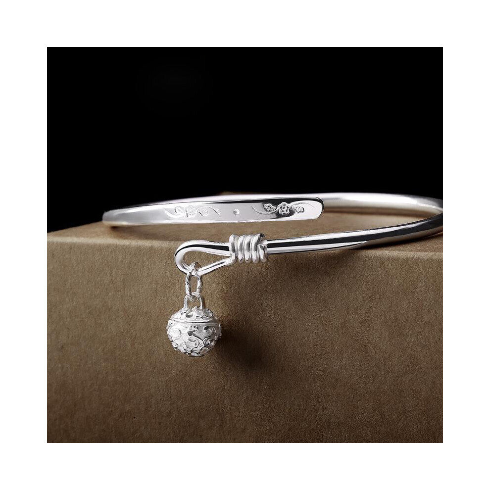 Anklet Female Adjustable Anklet Silver Bell Ring Anklet Literary and ancient little girl Jewelry Accessories