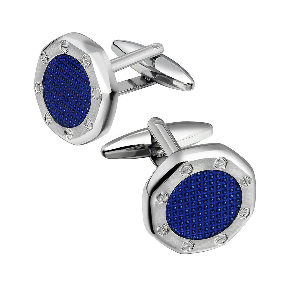 HAWSON Classic Enamel Cufflinks For Men's Jewelry box Gift Boy with box cufflinks for mens