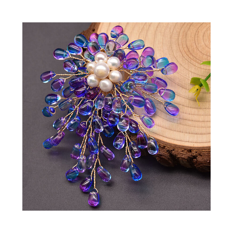 Crystal Resin Shaped Brooch Brooch Women'S Wedding Party Gift Jewelry Accessories GO0383A