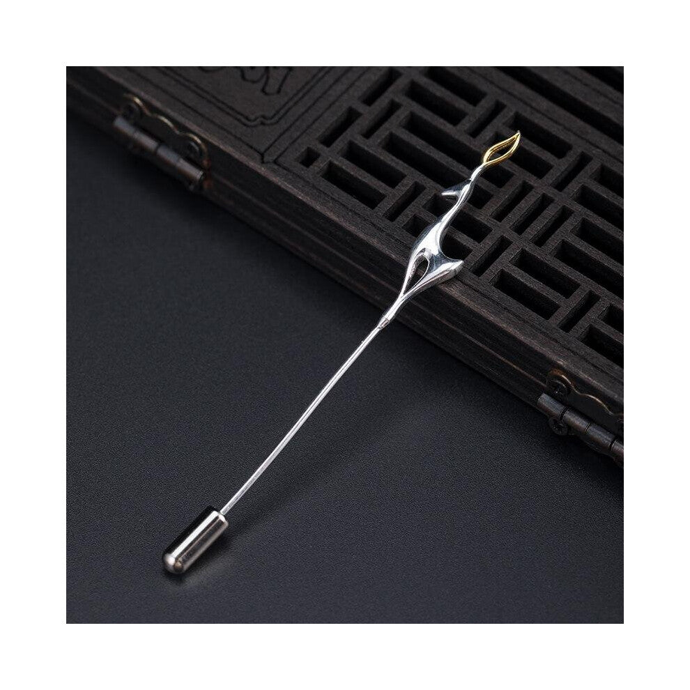 925 Sterling Silver Deer Brooch For Woman Brooch Women High Fine Jewelry Dress Suit Accessories