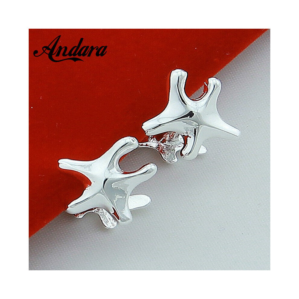 Arrival Silver Shirt Cufflink Silver Star Cufflinks For Women Men Jewelry