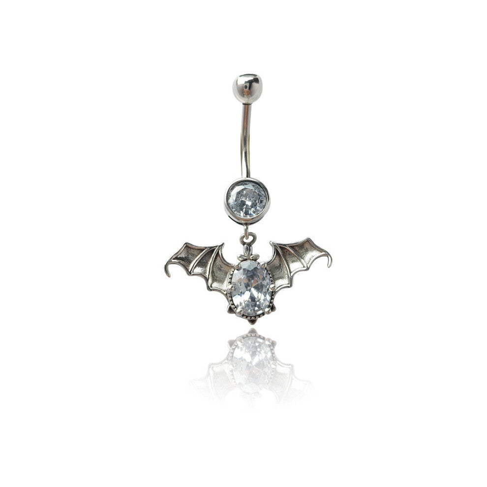 925 Sterling Silver Bat Piercing Selling Belly Button Rings Jewelry Body Piercing Women's Accessories