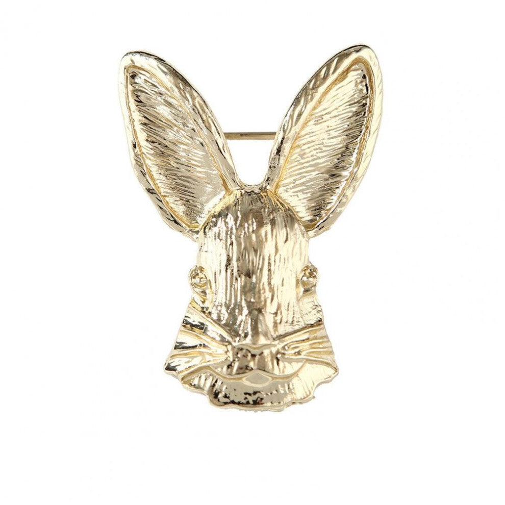 Bunny Brooch Festive Long Lasting Decorative Girls Rabbit Animal Brooch Pin Jewelry Accessories Lapel Pin for Artistic