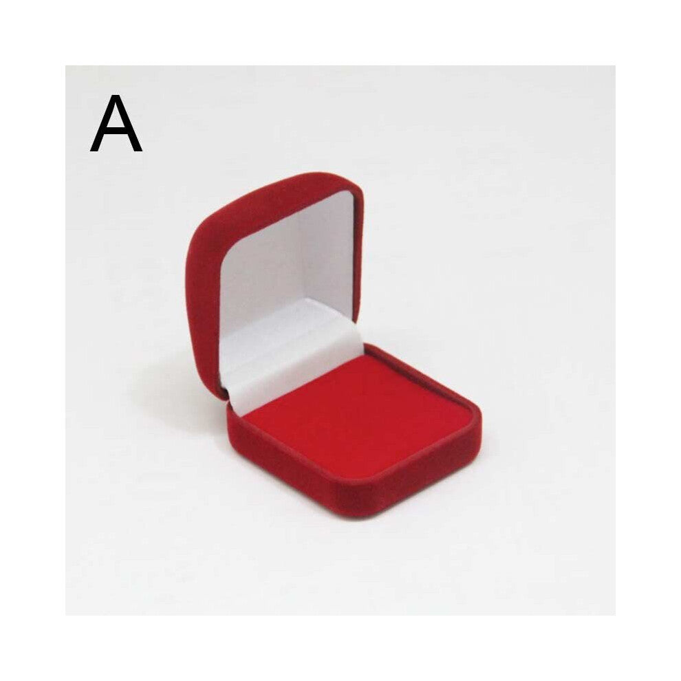 Velvet Wedding Ring Box Earrings Box Jewelry Packaging Proposal Engagement Wedding Ring Box Jewelry Counter Display