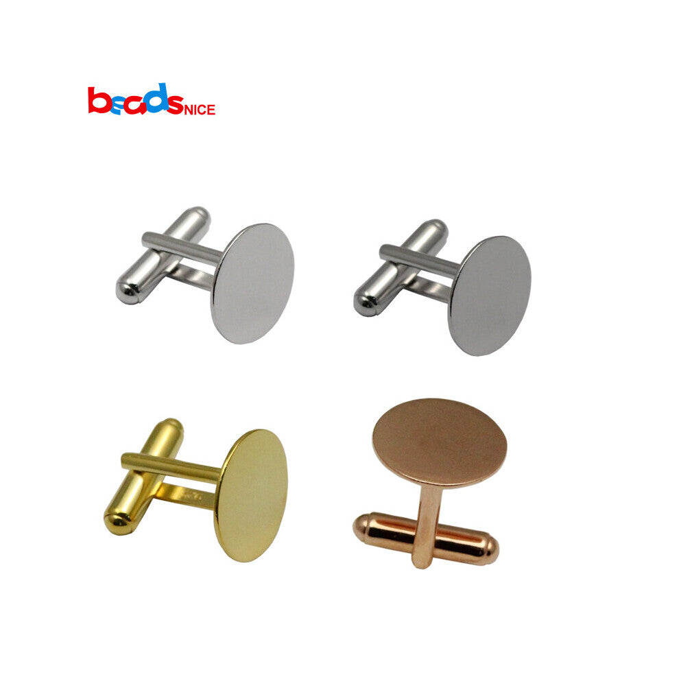 Beadsnice 925 silver French Cuff links Backs of cuff link accessories with a glue pad cufflinks 925 for mens ID 29707