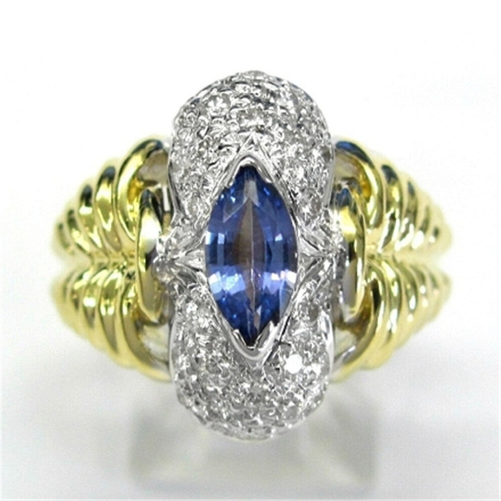 Party Jewelry Romantic Zircon Women's Ring Glamour Girl Jewellery Party Accessories Christmas