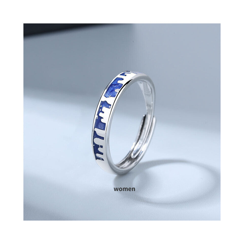 Ring for women and men starry sky opening Adjustable Jewelry Gift Accessories Hot