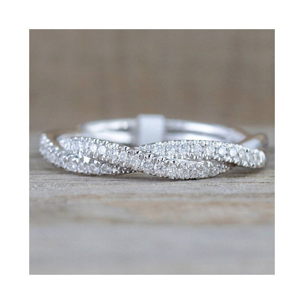 CC Charms Rings For Women Twisted Rope Twist Classic Jewelry Tail Ring Bridal Wedding Engagement Accessories CC2117