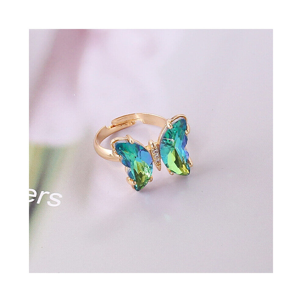 Gradual Butterfly Rings Rings for Women and Personalized Ring Japanese and Style Jewelry Accessories