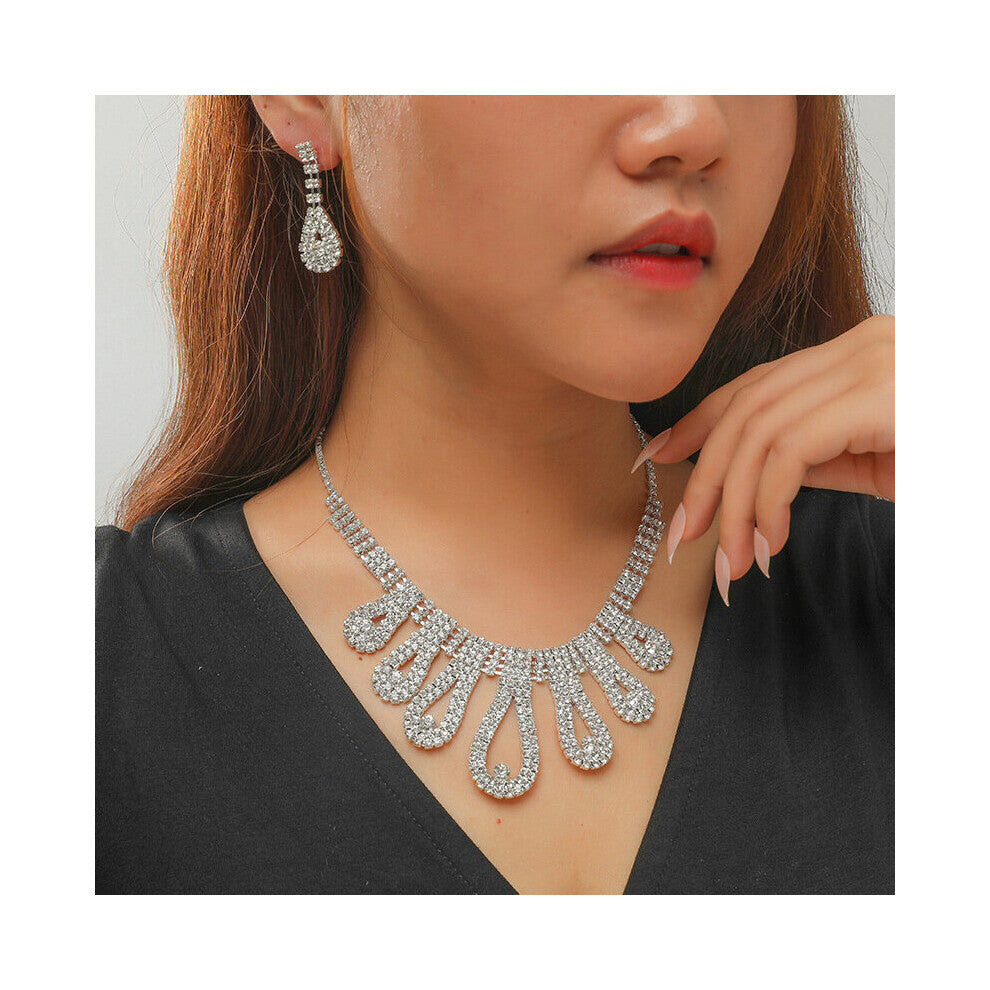 Metal Jewelry Necklace Women Exaggerated Necklace Punk Collar Female Accessories