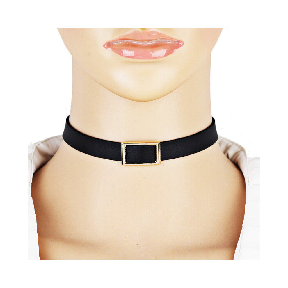 Necklace 3color PU Retro Choker Collar Gothic Punk Harajuku Necklaces for Women Personality Jewelry Accessories