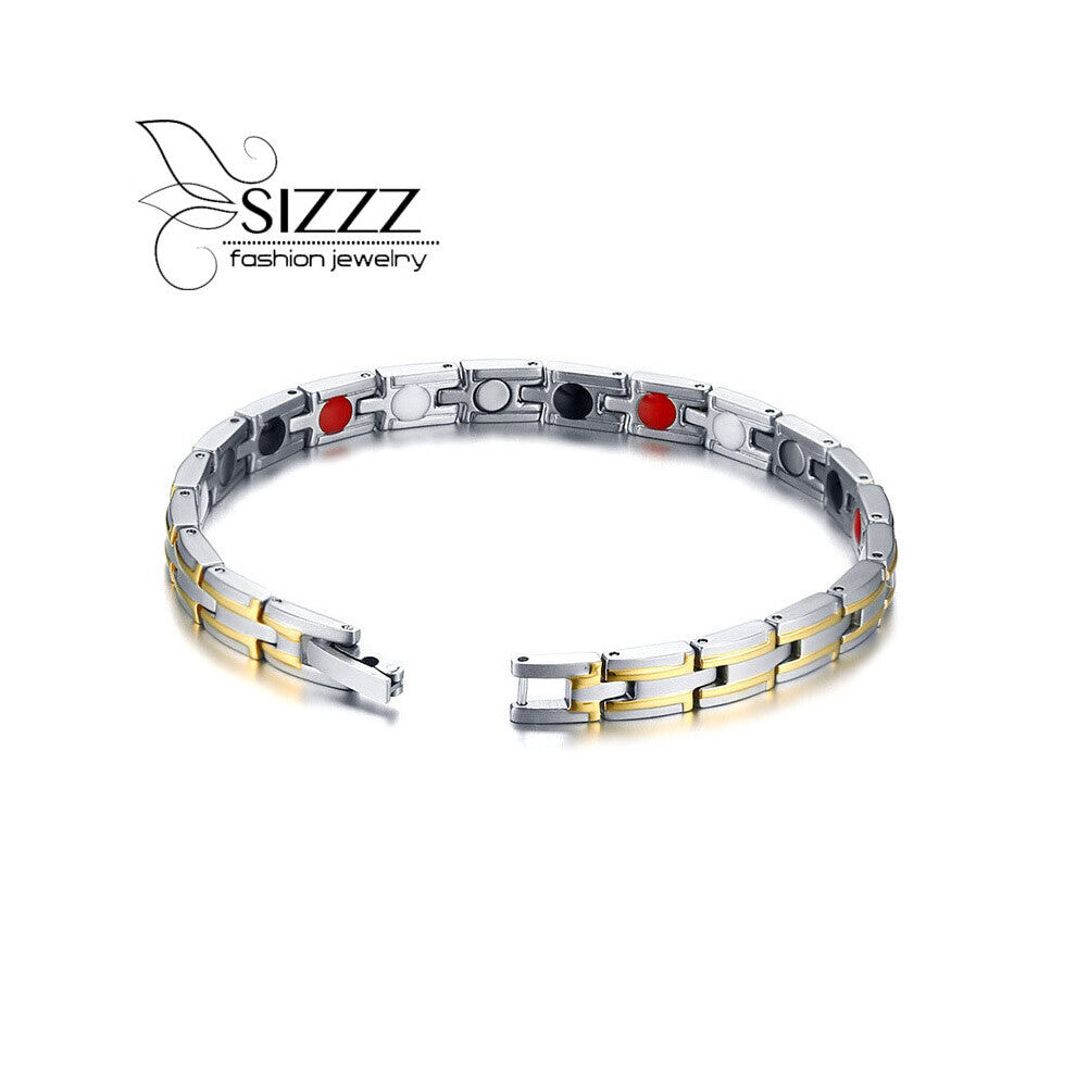 Hot-selling stainless steel magnetic steel bracelet&bangles for men