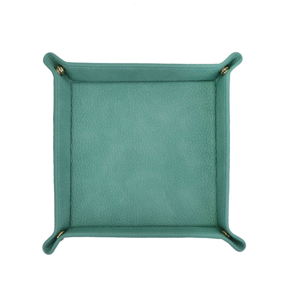 saffiano leather tray organizer desktop leather organizer for jewelry display storage tray plates