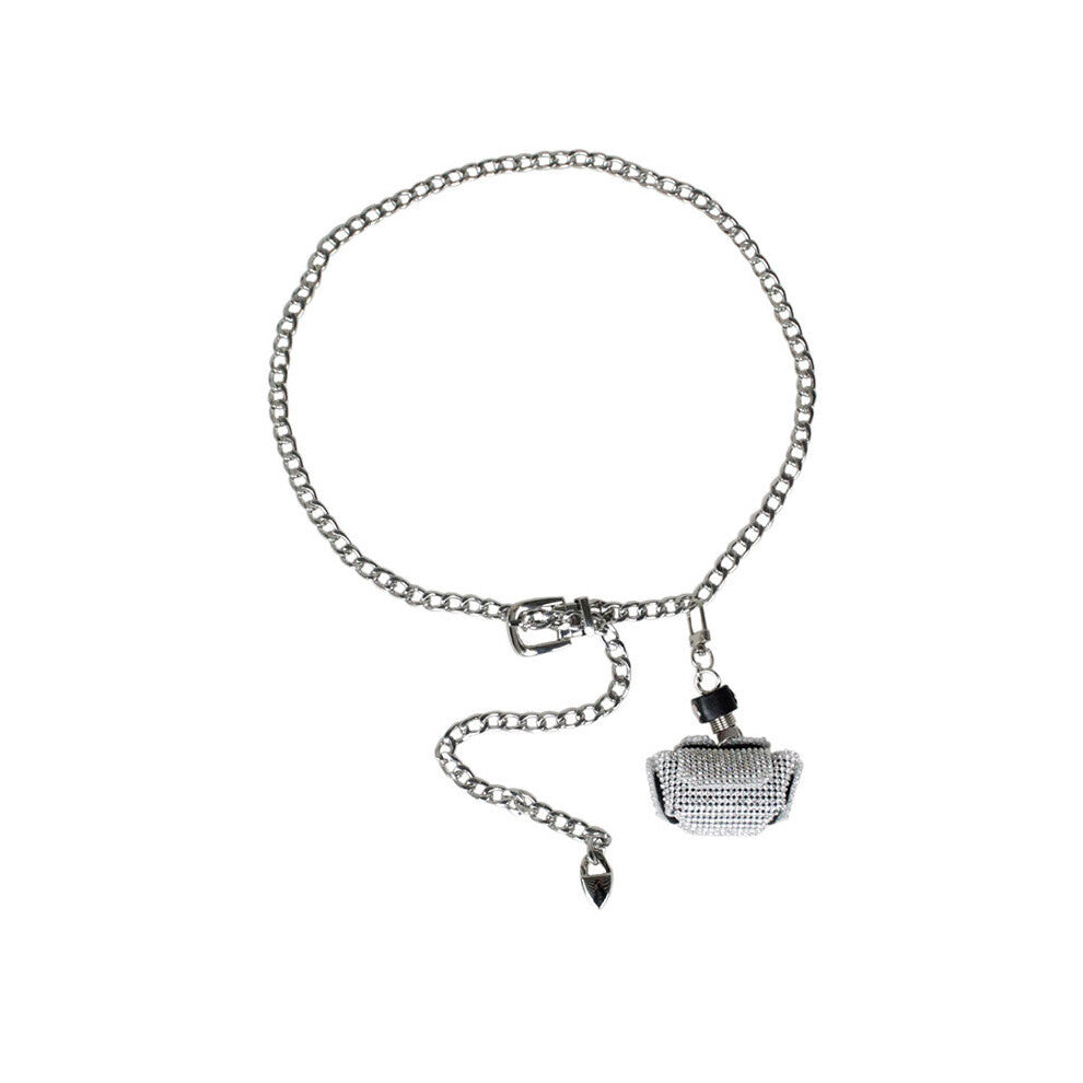 Autumn Mini Rhinestone Chain Belt Bag Wild Suit Skirt Decoration Body Jewelry Accessories
