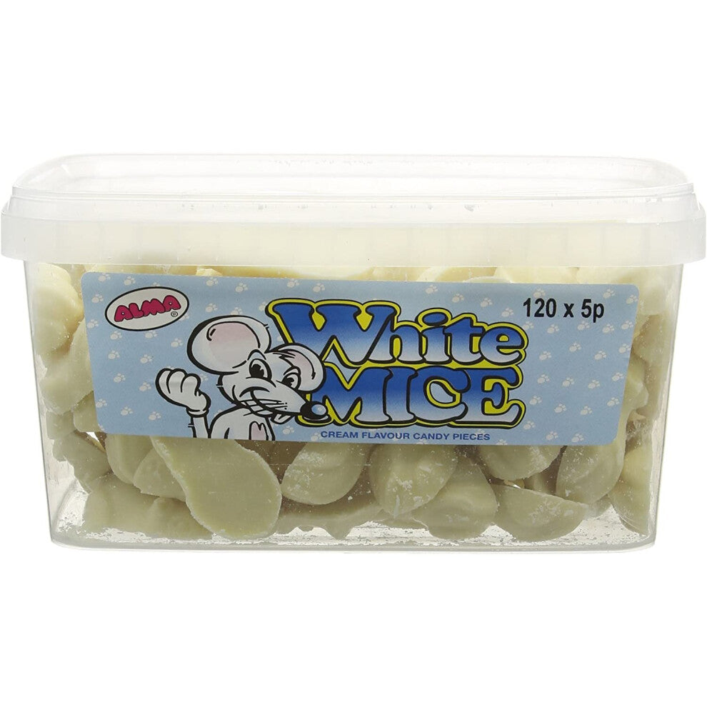Alma White Chocolate Mice Tub 900gm ( pack of 1 )