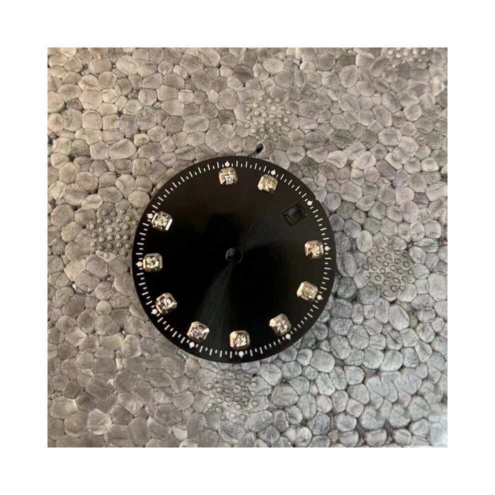 28mm Watch Accessories Dial with Diamond for 8200 2836 2824 2846 2834 2878-79 Movement 36mm Case Literal Replacement Repair