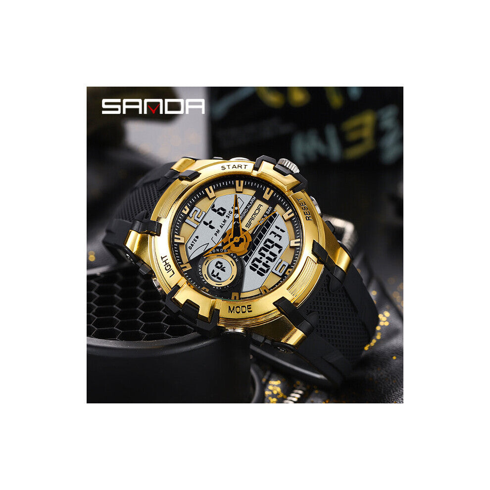 G Style Digital Watch Men Waterproof Shock Quartz Dual Display Sport Men Watches LED Chrono Electronic relogio masculino